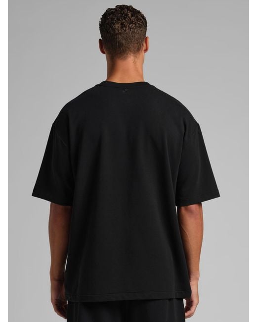 Comfrt Black Luxe Terry Tee