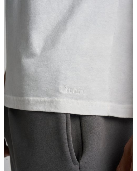 Comfrt Gray Basic Lightweight Tee Shirt