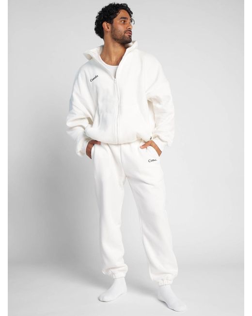 Comfrt White Cloud Zip Hoodie