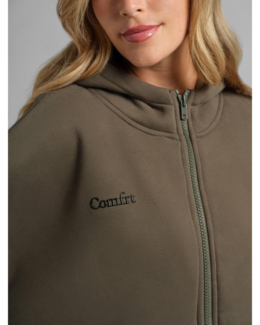 Comfrt Gray Cloud Zip Hoodie