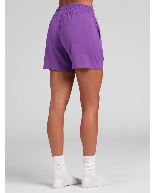Comfrt Purple Cloud Lounge Shorts