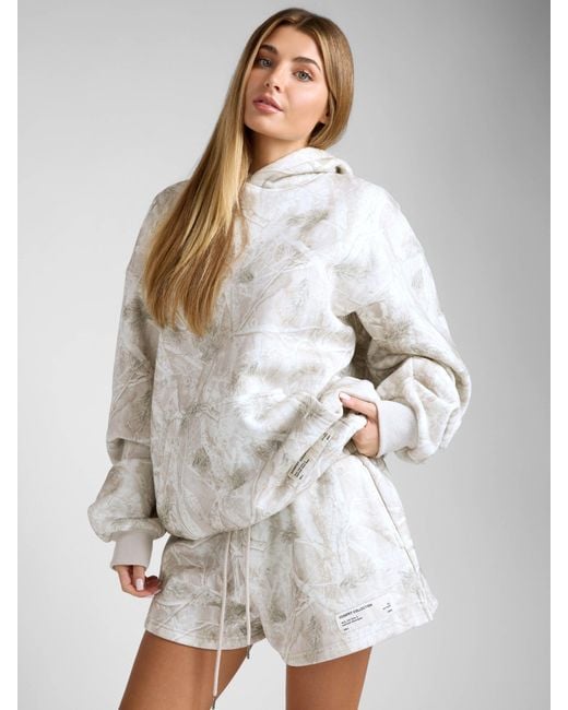 Comfrt White Camo Shorts
