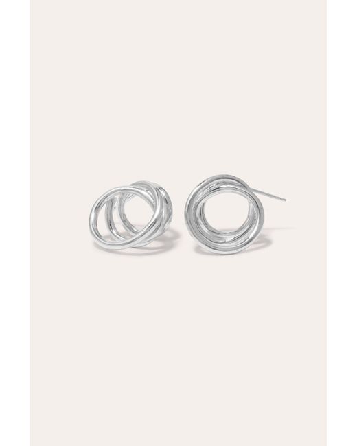 Completedworks Multicolor Flow - Platinum Plated Earrings