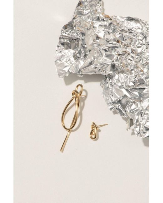 Completedworks Metallic Thread - Gold Vermeil Earrings