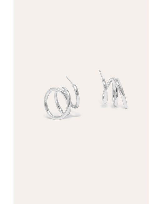 Completedworks Multicolor Flow - Platinum Plated Earrings
