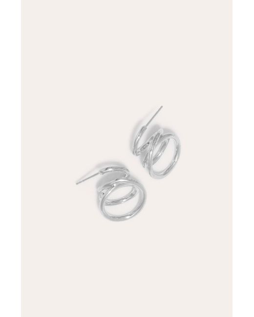 Completedworks Multicolor Flow - Platinum Plated Earrings
