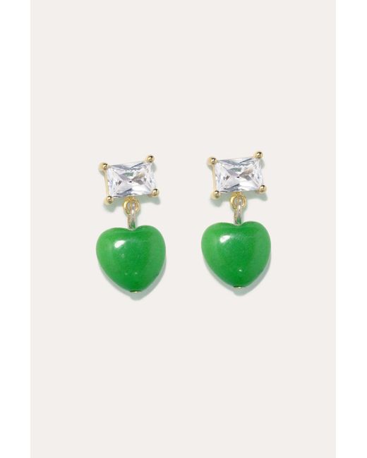 Women's Green The Heart's Window