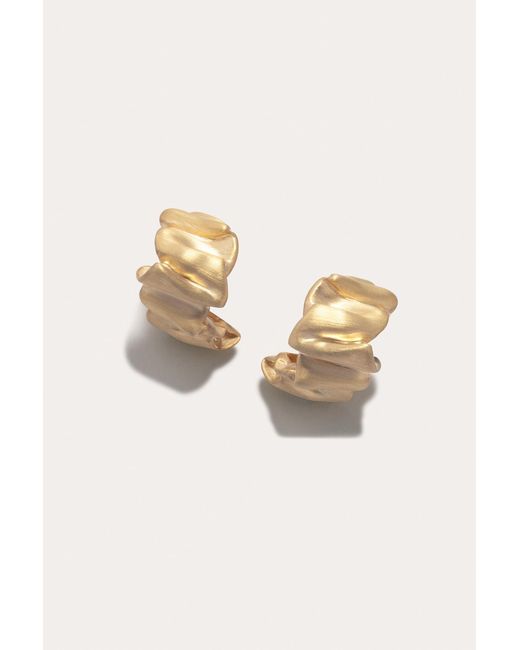 Completedworks Natural R2255- Plated Earrings