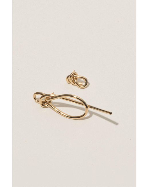 Completedworks Metallic Thread - Gold Vermeil Earrings