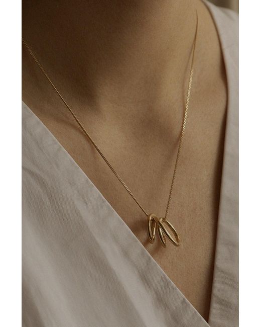Completedworks White Flow - Gold Vermeil Pendant