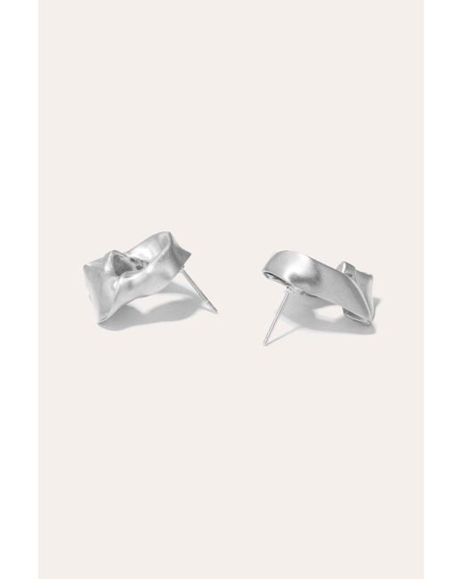 Completedworks Multicolor "notsobig" Scrunch - Sterling Silver Earrings