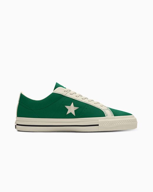 Converse Green Custom Cons One Star Pro By You