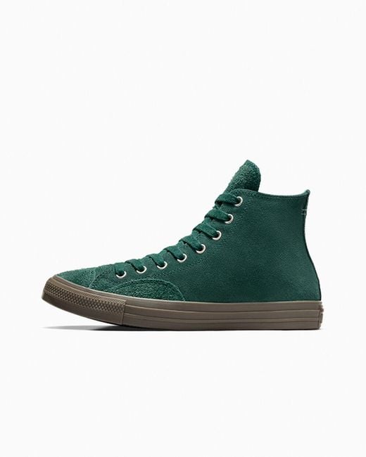 Converse Green Chuck Taylor All Star Suede