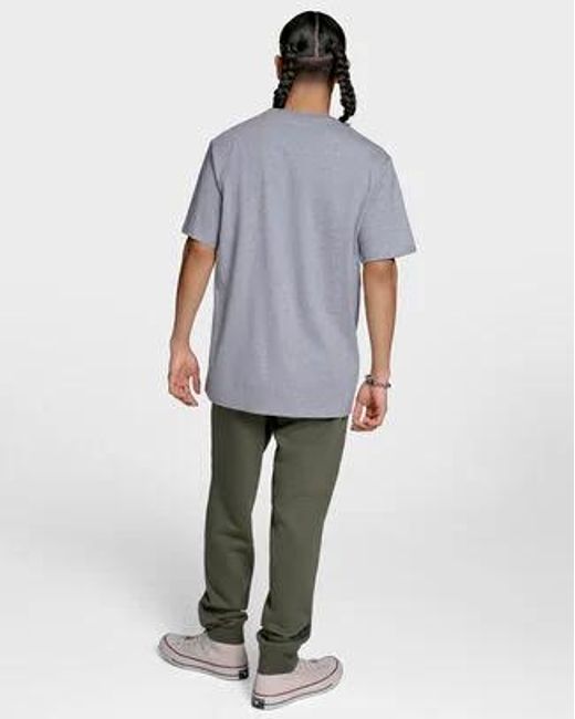 Converse Gray Chuck Taylor All Star Patch T-Shirt For for men