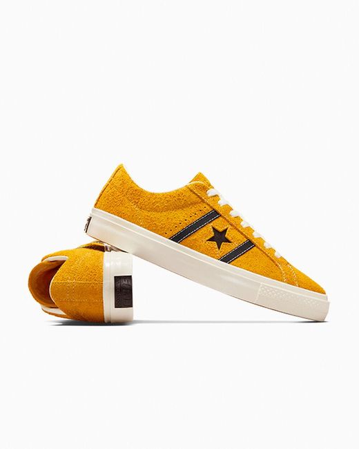 Converse Yellow One Star Academy Pro Suede