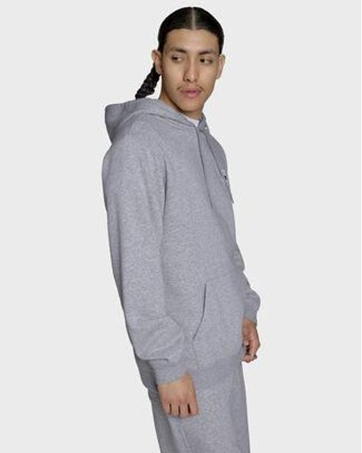 Converse Gray Chuck Taylor All Star Patch Hoodie Polyester For for men