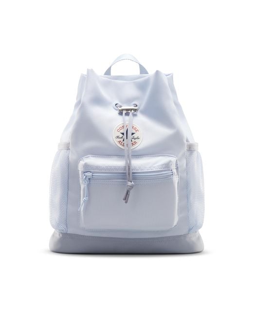 Converse Blue Go Lo Cinched Bucket Bag