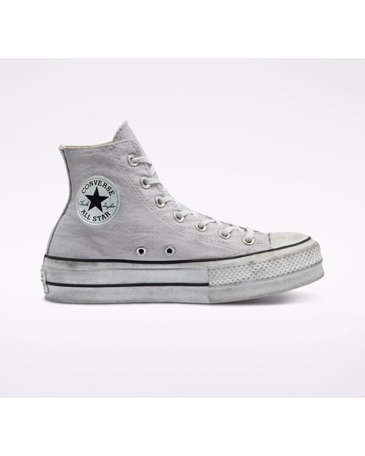 chuck taylor all star lift smoked canvas
