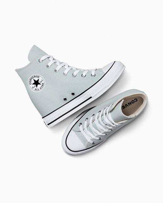 Converse Blue Chuck Taylor All Star Wedge Platform