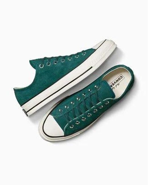 Converse Green Chuck 70 Textured Suede