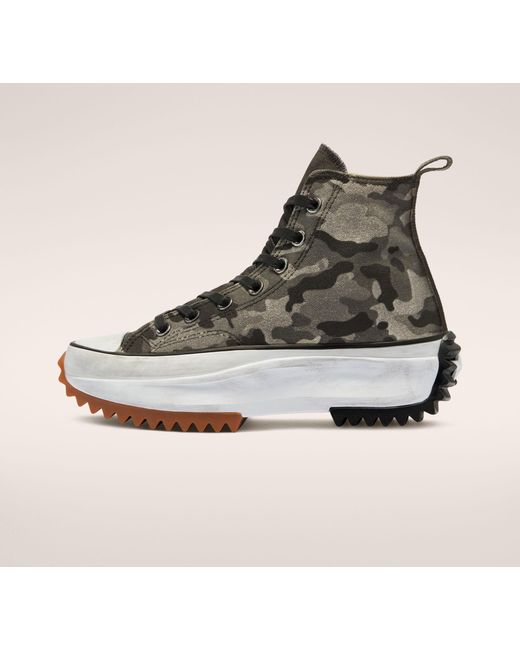 platform converse camo