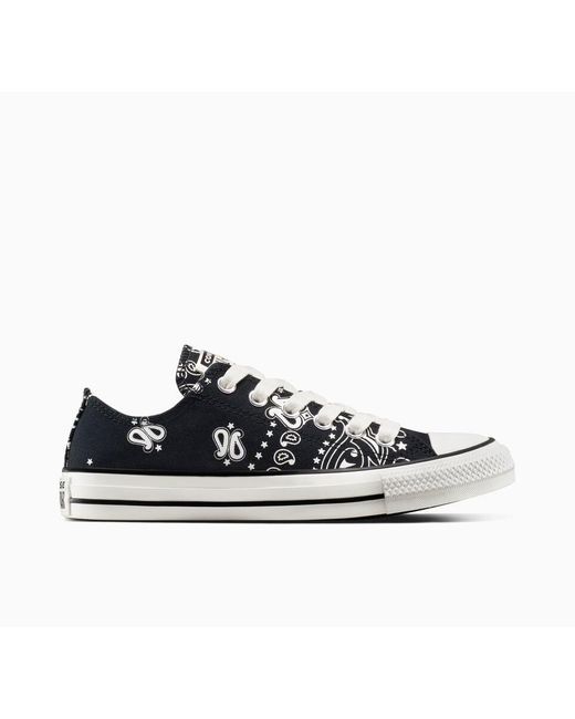 Converse Blue Chuck Taylor All Star Paisley