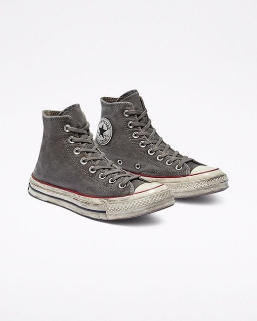 Converse Chuck 70 Smoked Canvas in Grey for Men | Lyst UK