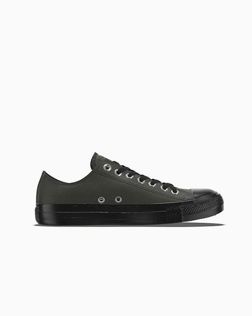 Converse Black Custom Chuck Taylor All Star Leather By You