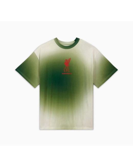 Converse Green X Lfc Away Kit T-shirt