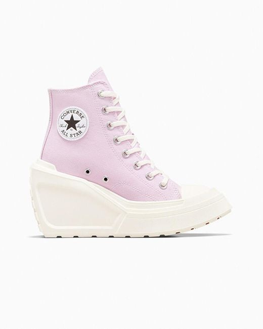 Converse Pink Chuck 70 De Luxe Wedge Platform