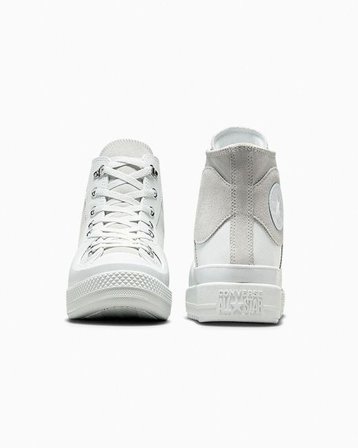 Converse Gray Chuck Taylor All Star Construct Leather