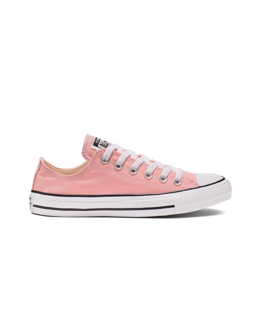 converse pink low