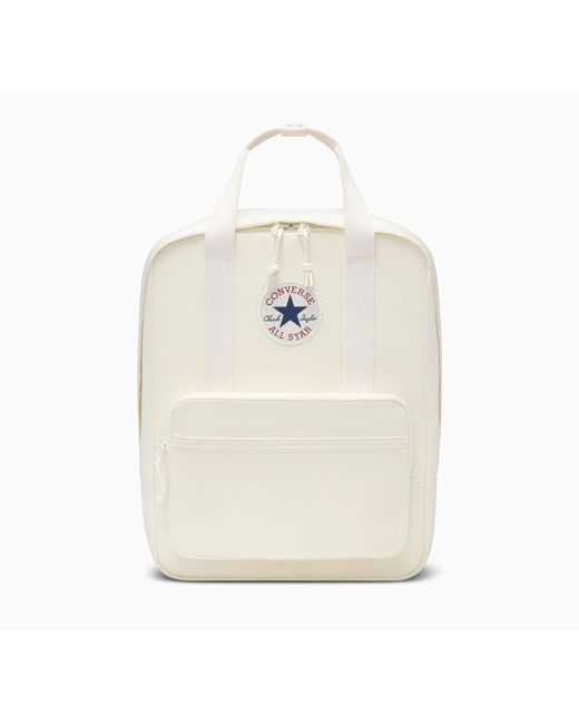 Converse White Small Square Backpack
