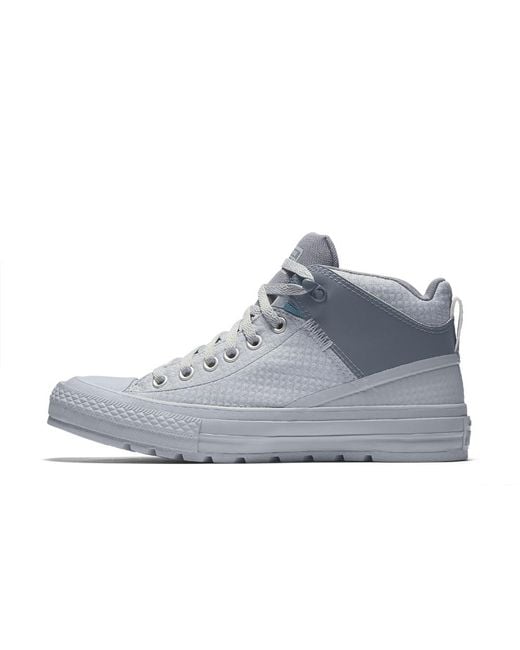 Converse Chuck Taylor All Star Street Boot Nylon Men's Boot in Gray for Men  | Lyst