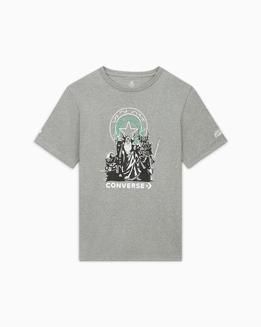Converse Gray X Dungeons & Dragons Character T-shirt