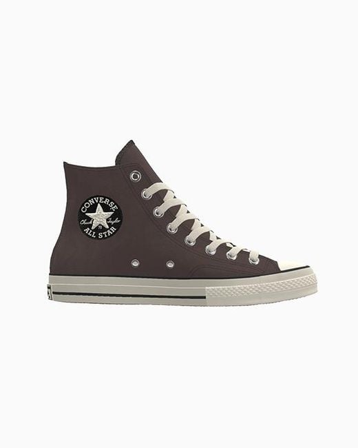 Converse Black Custom Chuck 70 Leather By You