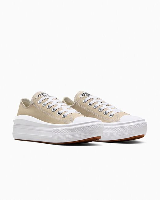 Converse White Chuck Taylor All Star Move Platform for men