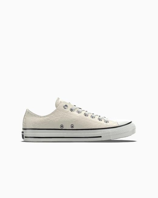 Converse White Custom Chuck Taylor All Star Leather By You