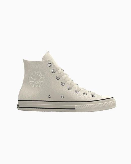 Converse Custom Chuck 70 Leather By You White