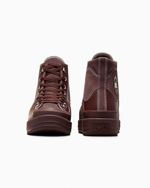 Converse Brown Chuck Taylor All Star Construct Leather