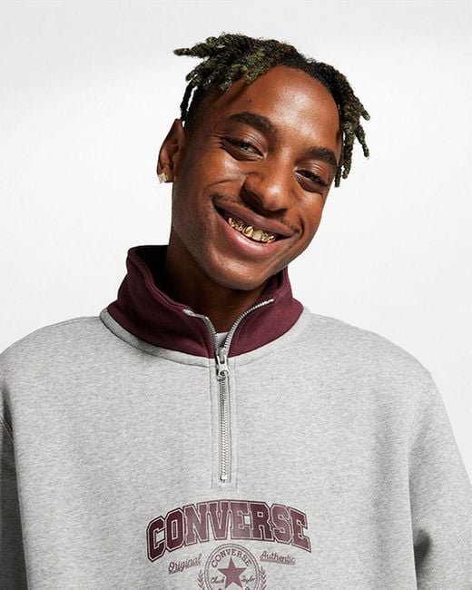 Converse cheap grey sweatshirt