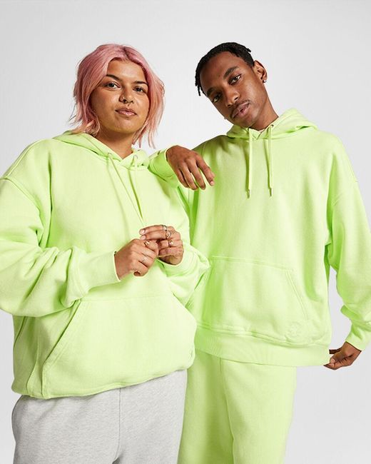 Converse Green Gold Standard Loose-fit Pullover Hoodie