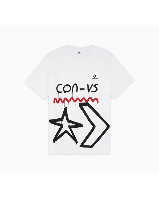 Converse White X Navinder Nangla T-shirt