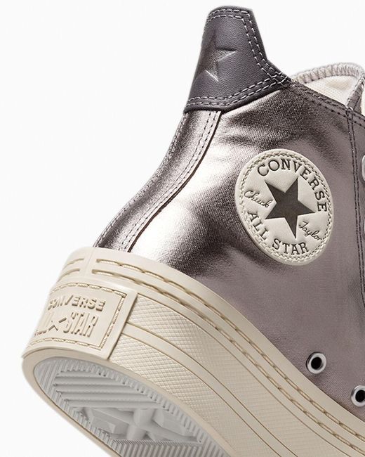 Converse Chuck Taylor All Star Modern Lift Platform Metallic Lyst UK