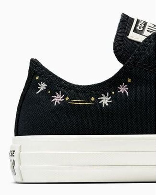 Converse Black Chuck Taylor All Star Cosmic Canvas For