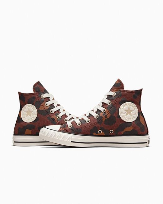 Converse Brown Chuck Taylor All Star Leopard