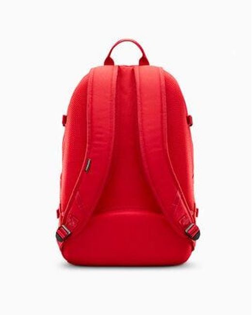 Converse Red Straight Edge Backpack Polyester