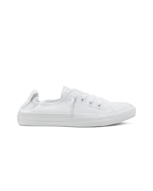 white slip on converse
