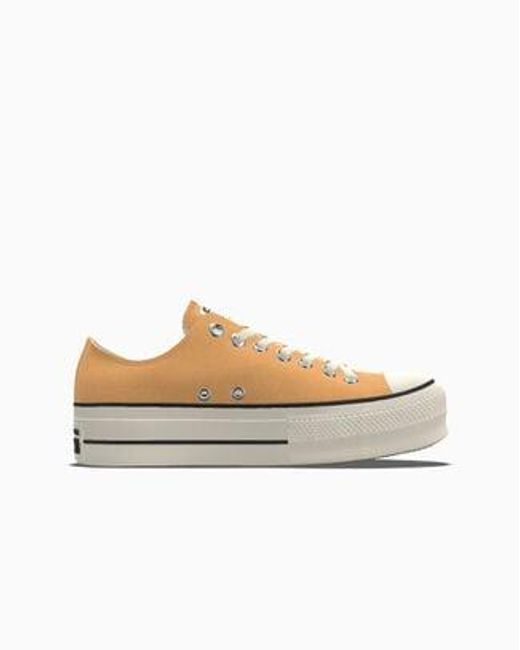 Converse White Custom Chuck Taylor All Star Lift Platform By You