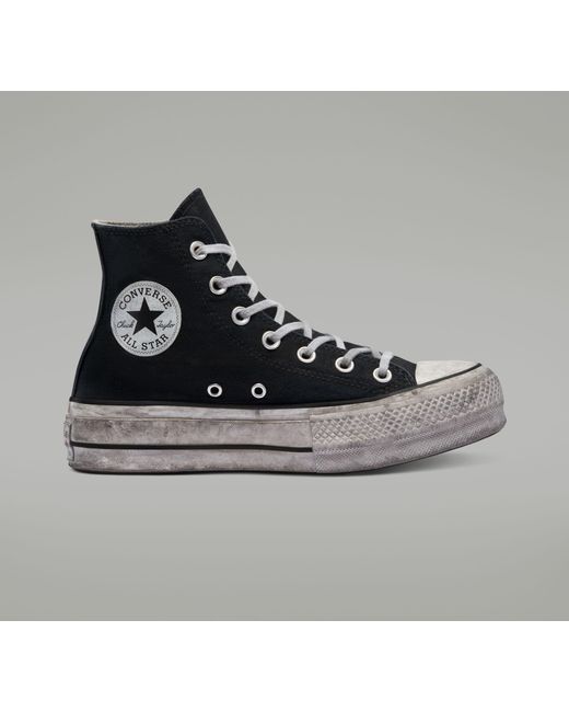 converse platform noire